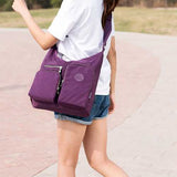 Women Nylon Leisure Waterproof Shoulder Bag Crossbody Bag