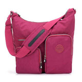Women Nylon Leisure Waterproof Shoulder Bag Crossbody Bag