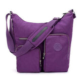 Women Nylon Leisure Waterproof Shoulder Bag Crossbody Bag