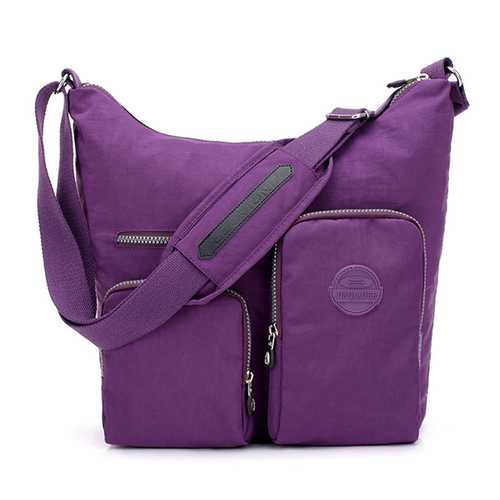 Women Nylon Leisure Waterproof Shoulder Bag Crossbody Bag