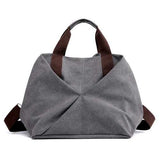 KVKY Women Canvas Tote Handbag Shopping Bag Crossbody Bag