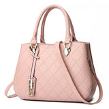 Women Tote Handbag Elegant Minimalist Fashion Solid Shoulder Crossbody Bag