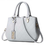Women Tote Handbag Elegant Minimalist Fashion Solid Shoulder Crossbody Bag