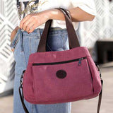 KVKY Canvas Shoulder Bags Summer Shopping Bags Handbag