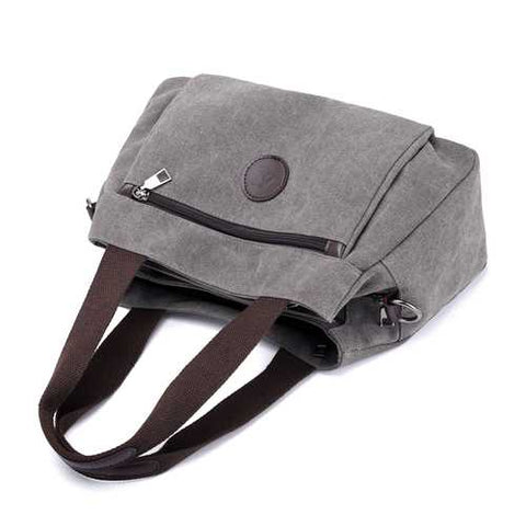 KVKY Canvas Shoulder Bags Summer Shopping Bags Handbag
