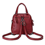 Brenice Women Multifunction Soft Handbag Vintage Bohemian Shoulder Crossbody Bag Backpack