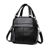 Women Leisure Solid Handbag Multi-function Backpack