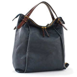 Brenice Women Tote Handbag Vintage Multifuntion Backpack Shoulder Crossbody Bag