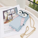 Women Cartoon Pattern Cute Purse 5.5 Inches Phone Bag