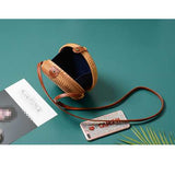 Bohemia Wind Style Women Lady Round Shape Shoulder Bag
