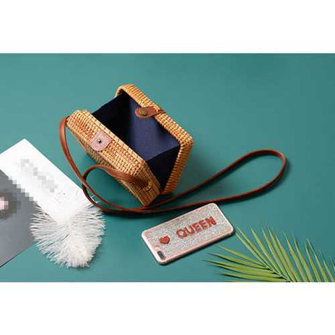 Bohemia Wind Style Women Lady Round Shape Shoulder Bag