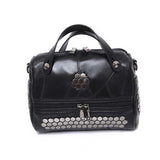 Women Genuine Leather Patchwork Handbag Crossbody Bag