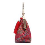 Brenice National Tassel Handbag Chinese Style Chain Bags