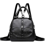 Women Double Layer Handbag Multi-function Crossbody Bag