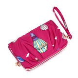 Women Nylon Waterproof Print Clutch Bag Handbag Phone Bag