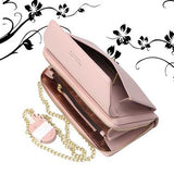 Cell Phone Pocket Portable Girls Purse Wallet