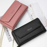 Cell Phone Pocket Portable Girls Purse Wallet