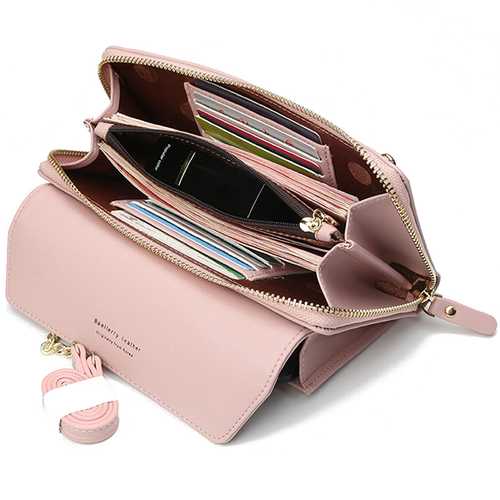 Cell Phone Pocket Portable Girls Purse Wallet