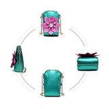 Brenice Women Sling Bag Floral Fashion Phone Crossbody Bag