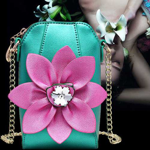 Brenice Women Sling Bag Floral Fashion Phone Crossbody Bag