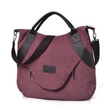 Women Canvas Casual Shopping Handbag