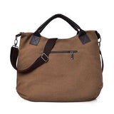 Women Canvas Casual Shopping Handbag