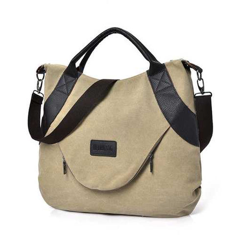 Women Canvas Casual Shopping Handbag