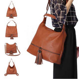 Brenice Women Handbag Backpack Multi-carry Crossbody Bag