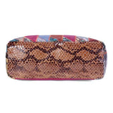 Women Genuine Leather Patchwork Hnadbag Shoulder Bag