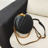 Women Stylish Plaid Canteen Shoulder Bag