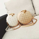 Women Stylish Plaid Canteen Shoulder Bag