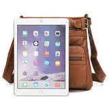 Women Multi-pocket Casual PU Leather Crossbody Bag