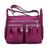 Women Nylon Outdoor Waterproof Crossbody Bag Shoulder Bag