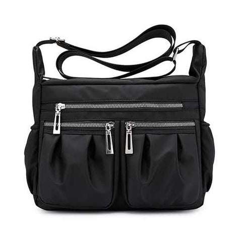 Women Nylon Outdoor Waterproof Crossbody Bag Shoulder Bag