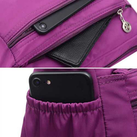 Women Nylon Shoulder Bag Outdoor  Waterproof Bag