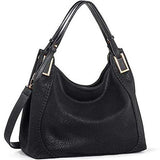 Brenice Women Fashion Handbag PU Leather Tote Crossbody Bag
