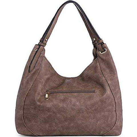 Brenice Women Fashion Handbag PU Leather Tote Crossbody Bag