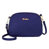 Women Nylon Waterproof Solid Casual Fashion Shoulder Bag Shell Bag Clutch Bag Crossbody Bag