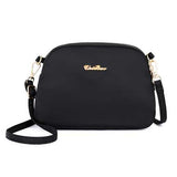 Women Nylon Waterproof Solid Casual Fashion Shoulder Bag Shell Bag Clutch Bag Crossbody Bag