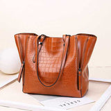 Women Leather Stylish Brief  Handbag Shoulder Bag