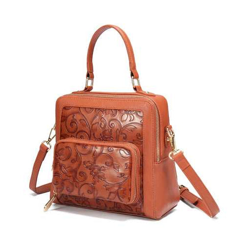 Brenice Women Faux Leather New Fashion Casual Handbag