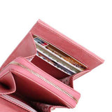 Women Microfiber Hand Painted 6 Card Slot National Phone Bag