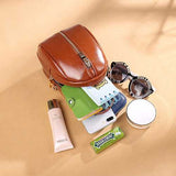 Women Faux Leather Wild Crossbody Bag Fashion Shell Bag
