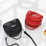 Women Faux Leather Mini Phone Bag Multi-Slot Retro Crossbody