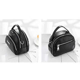 Women Faux Leather Mini Phone Bag Multi-Slot Retro Crossbody