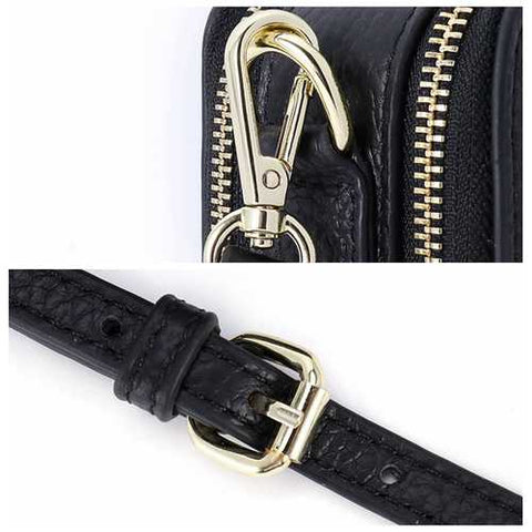 Women Genuine Leather Large Capacity Crossbody Bag Handbag