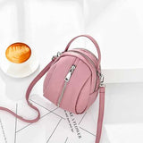 Women Faux Leather Leisure New Fashion Tiny Square Bag