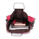 Women Canvas Backpack Casual Handbags Shoulder Bags