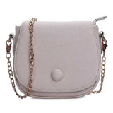 New Korean Fashion Women Bag Pu Leather Chain Cross Body Bag