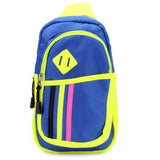 Men And Women Casual Sports Bags Block Color Chest Bags Shoulder Bags